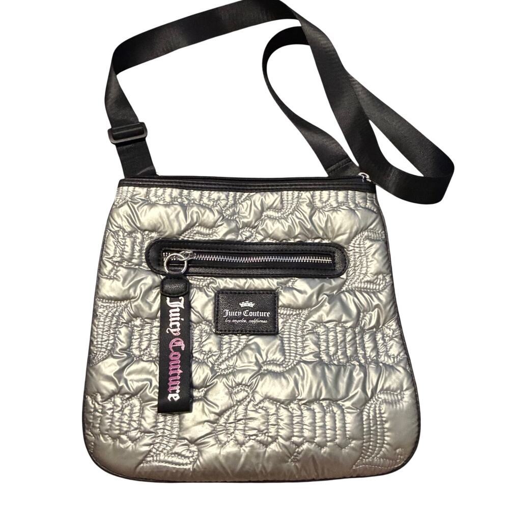Juicy metallic over the shoulder bag cute sexy comfortable